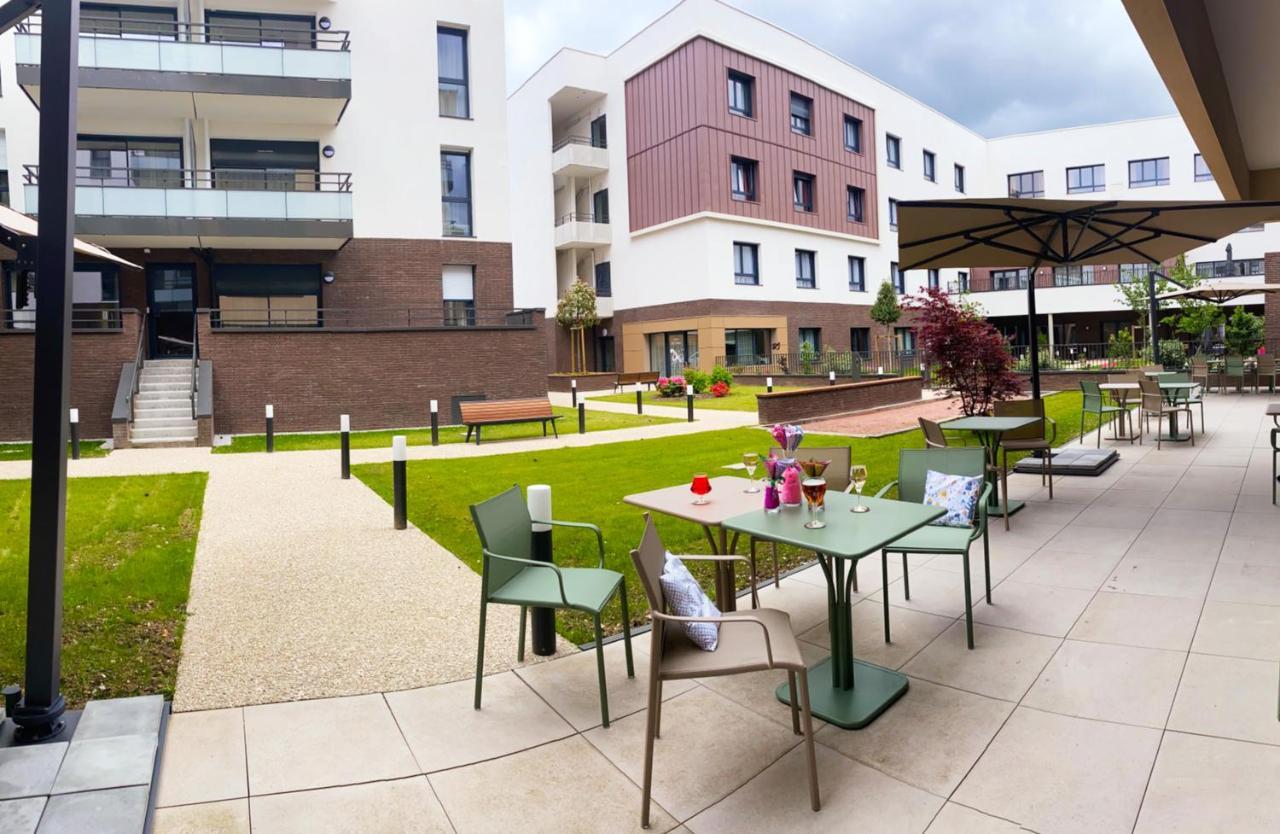 Les Boreales - Appart'Hotel & Restaurant Rouen Exterior foto